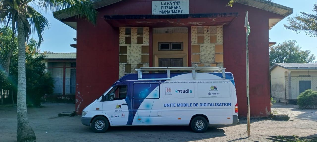 Camion de numérisation EC-MADA